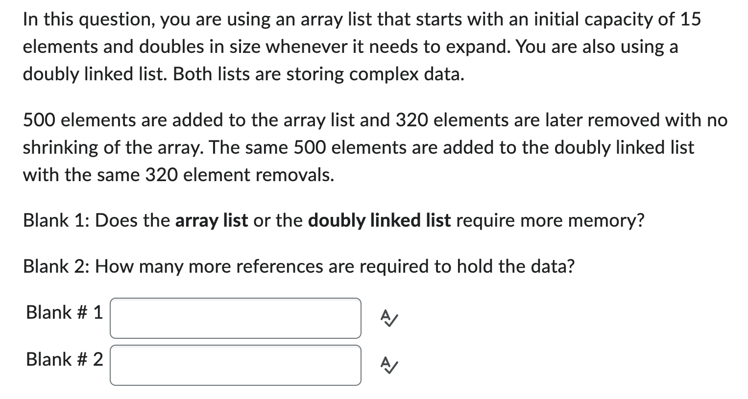 Solved In this question, you are using an array list that | Chegg.com