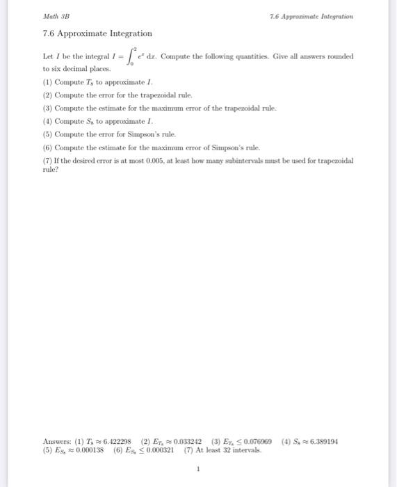 Solved problem 6 and 7 | Chegg.com