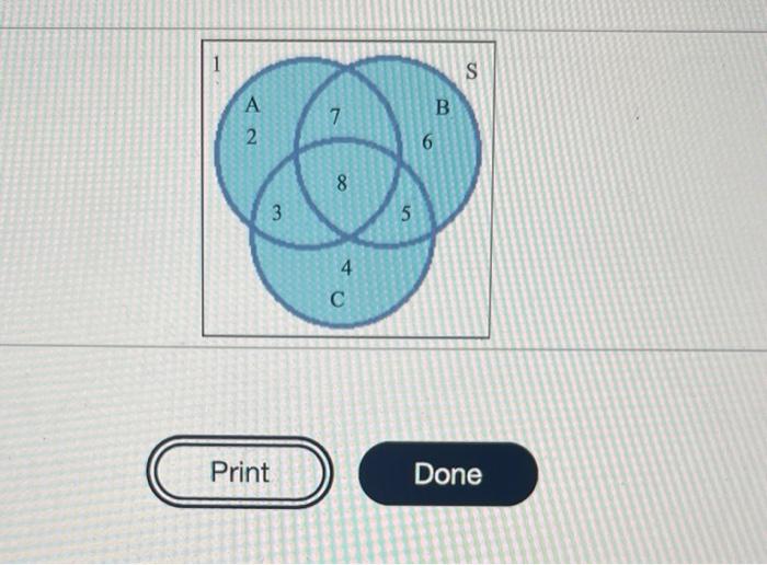 Solved Let A, B, And C Be Events Relative To The Sample | Chegg.com