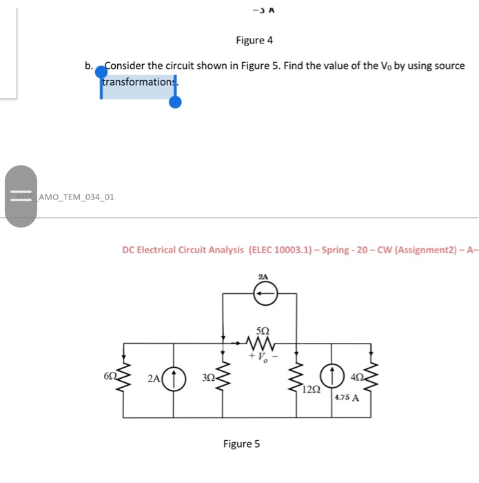 Solved -JA Figure 4 b. Consider the circuit shown in Figure | Chegg.com