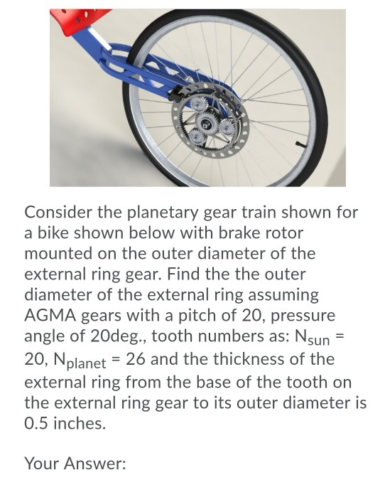planetary gear bicycle