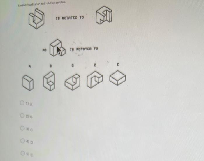 Solved Solution and rotation problem TS ROTATED TO TS | Chegg.com