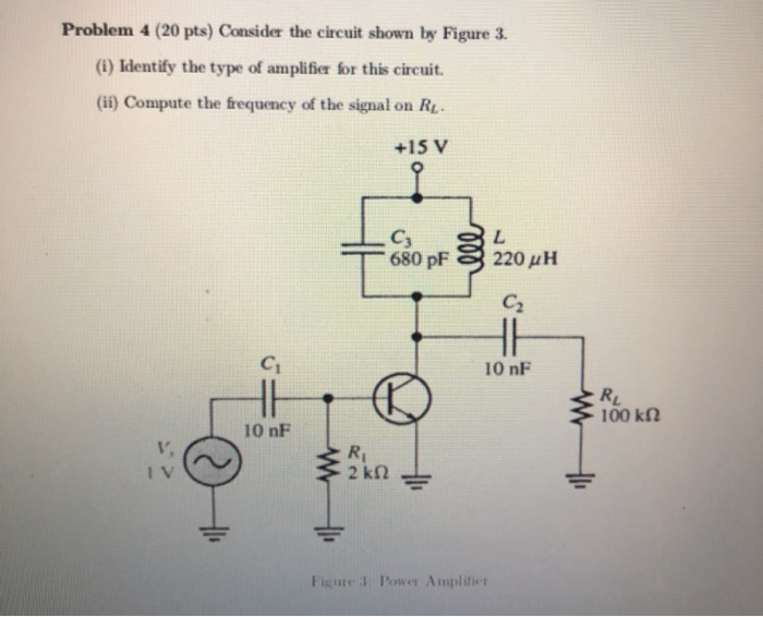 Solved Problem 4 (20 pts) Consider the circuit shown by | Chegg.com