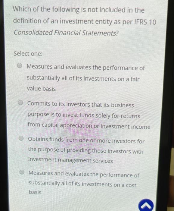 Solved Which of the following is not included in the