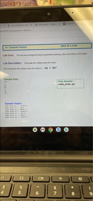 Solved Hello, can you please complete this lab in Python? I | Chegg.com