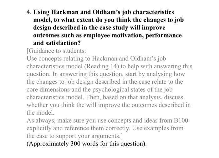 Job Characteristics Model (JCM): What You Need To Know - Shiftbase