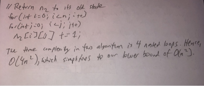 Solved This is a data structures and algorithms HW problem. | Chegg.com