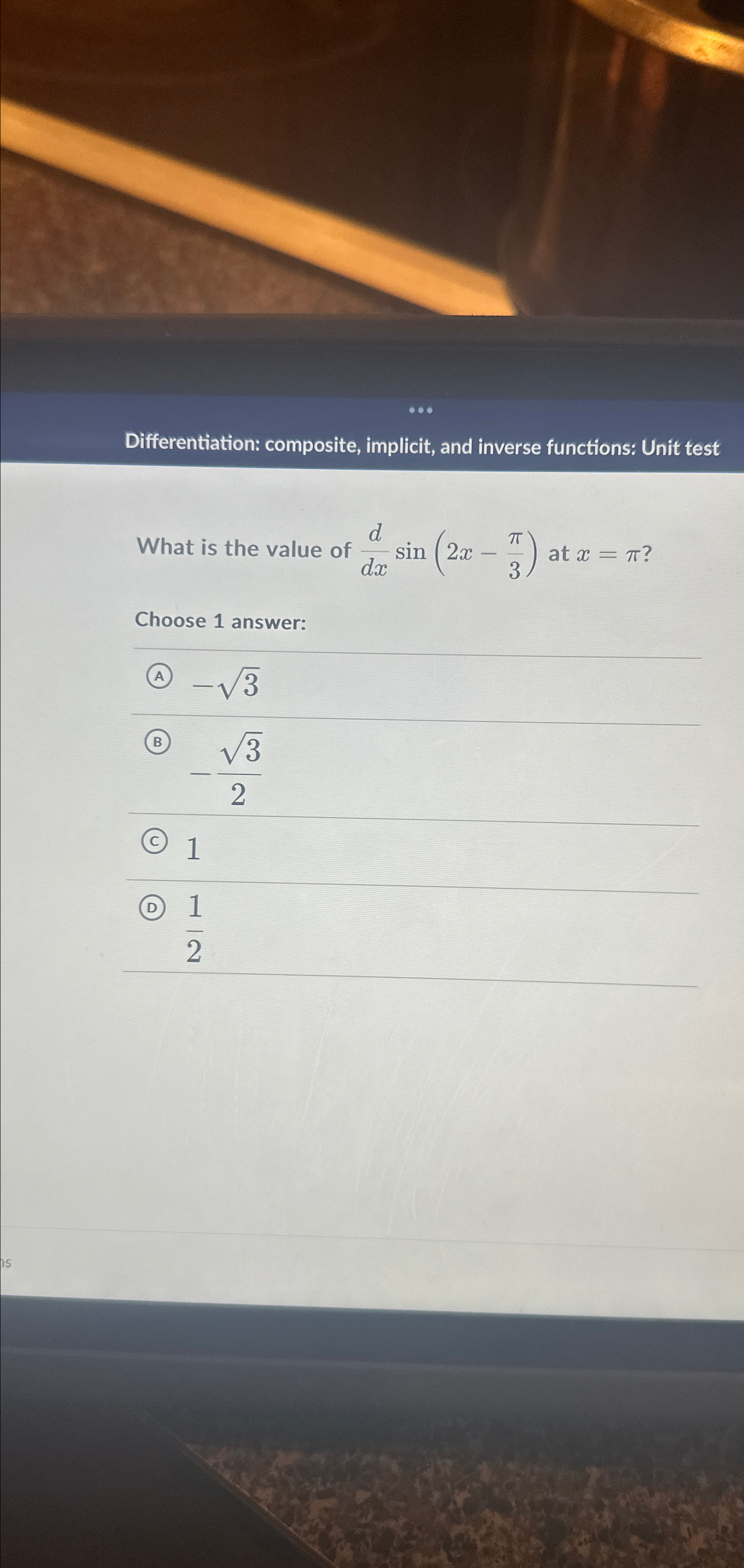 Solved Differentiation: composite, implicit, and inverse | Chegg.com