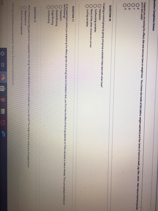 Solved Destion Completion Status Suppose you are testing the | Chegg.com