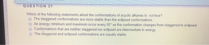 Which Of The Following Statements About Stretching Is Not True Solved QUESTION 37 Which of the following statements about | Chegg.com