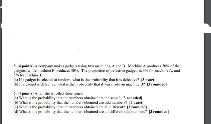 Solved The point value of each question is shown. The format | Chegg.com