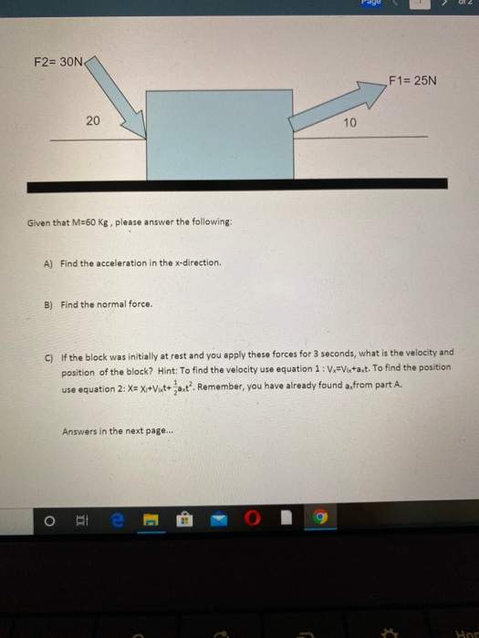 Solved i need help with part C only!! i wanna know steps to | Chegg.com