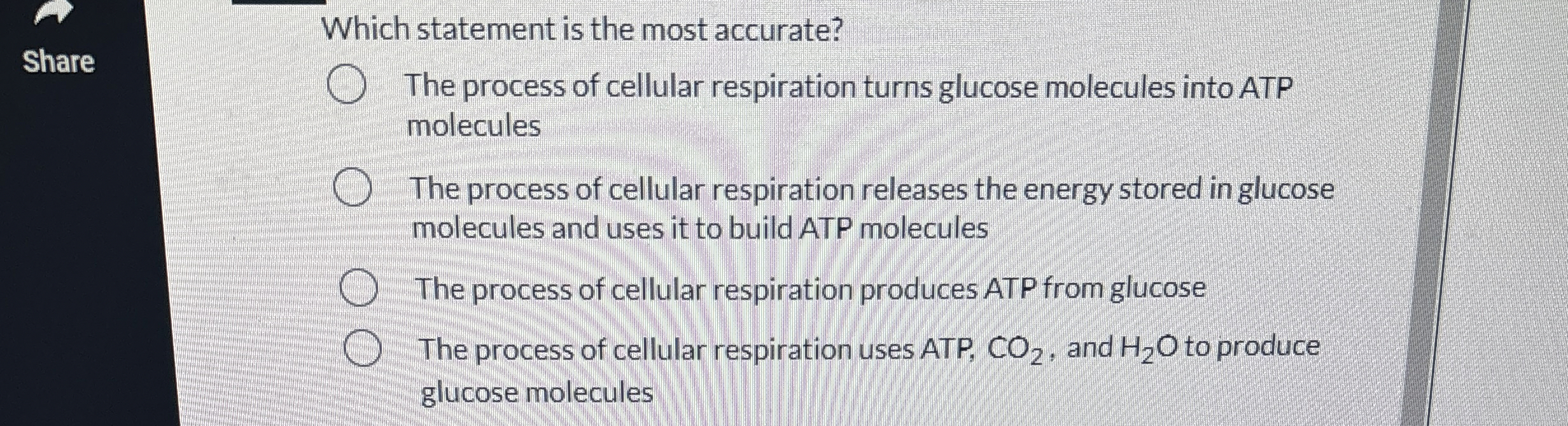 Solved Which statement is the most accurate?ShareThe process