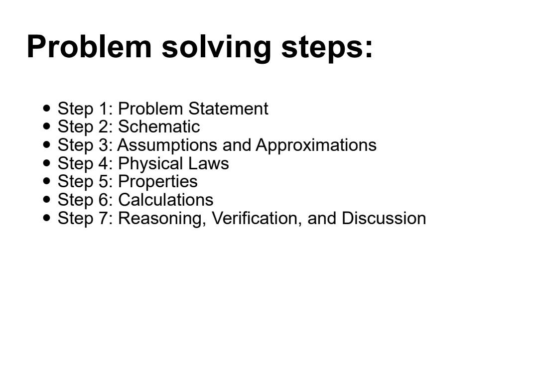 Solved Problem solving steps: Step 1: Problem Statement • | Chegg.com
