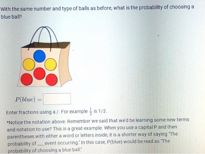 Solved With the same number and type of balls as before, | Chegg.com