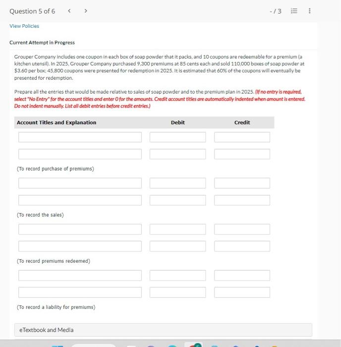 Solved Grouper Company includes one coupon in each box of