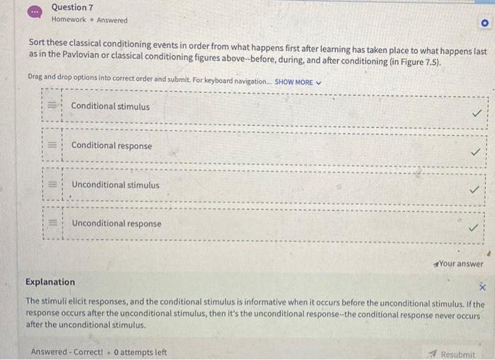 Solved Could you please explain why this is the correct | Chegg.com