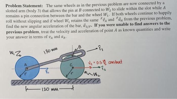 Solved Problem Statement: The same wheels as in the previous | Chegg.com