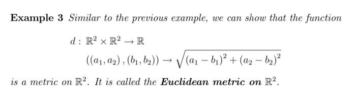 Solved metric space ،Functional analysis I want to complete | Chegg.com