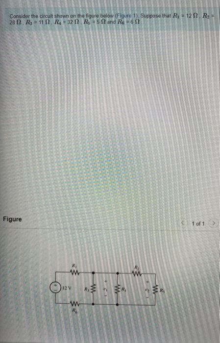 Solved Consider the circuit shown on the figure below | Chegg.com
