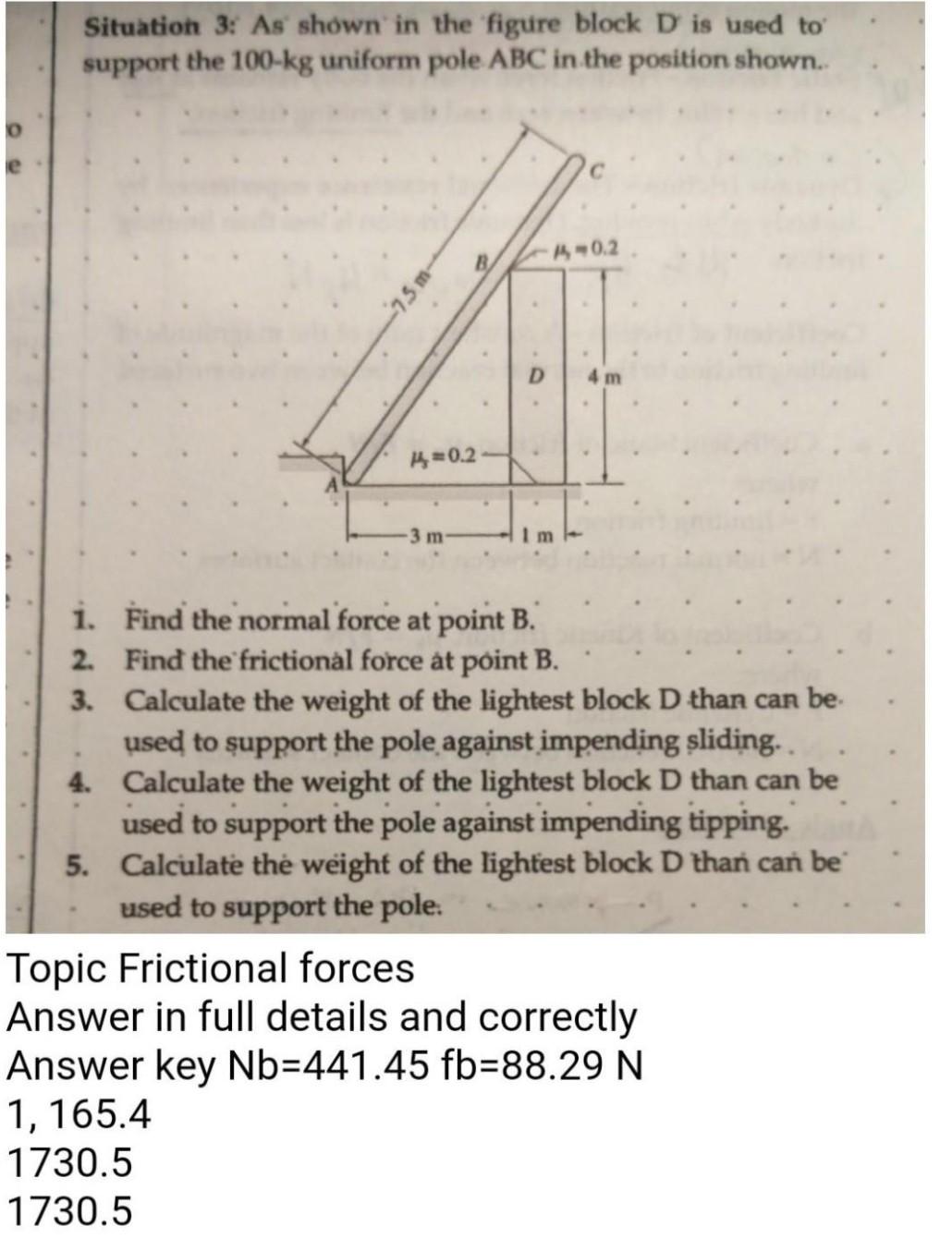 Solved Situation 3: As' shown in the figure block D is used | Chegg.com