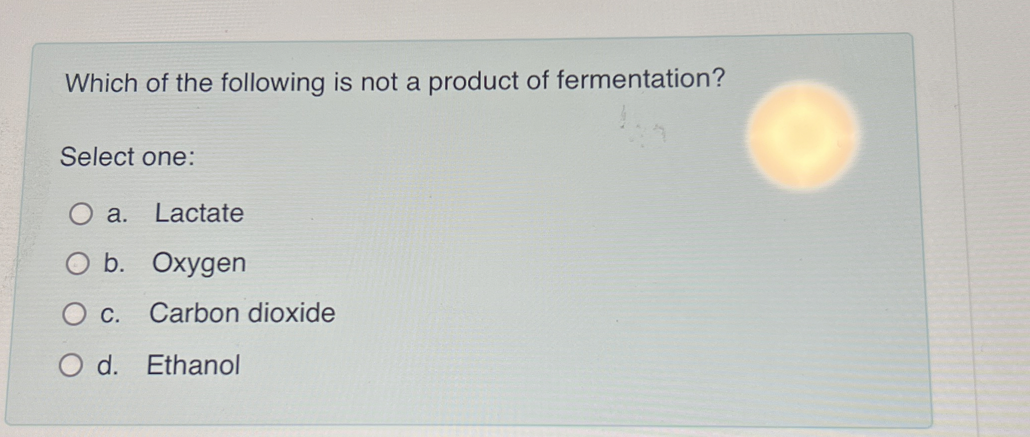 Solved Which of the following is not a product of | Chegg.com