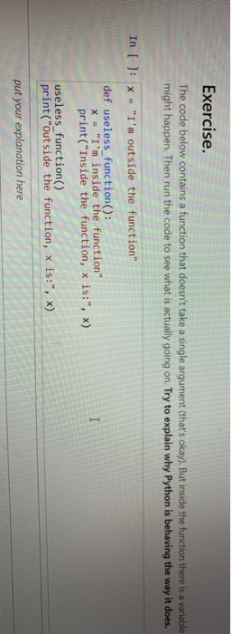 Solved Python: The code below contains a function that | Chegg.com