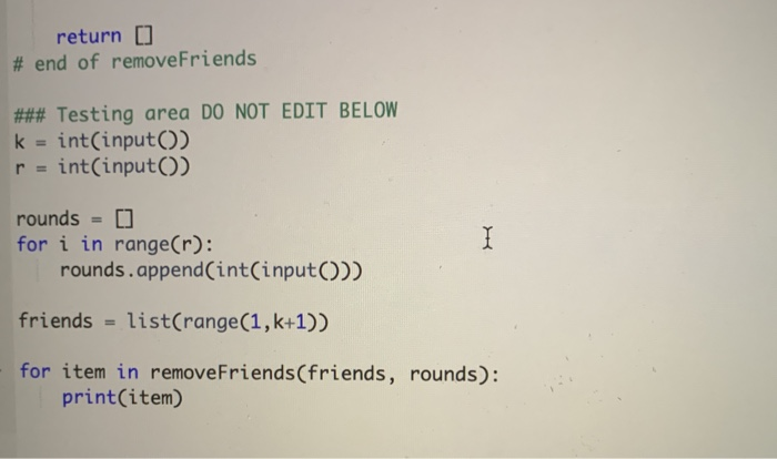 Solved it was partly coded , can u help me to complete this | Chegg.com