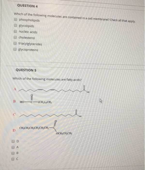 Solved Question 1 Reacts With Choose Two Molecules That