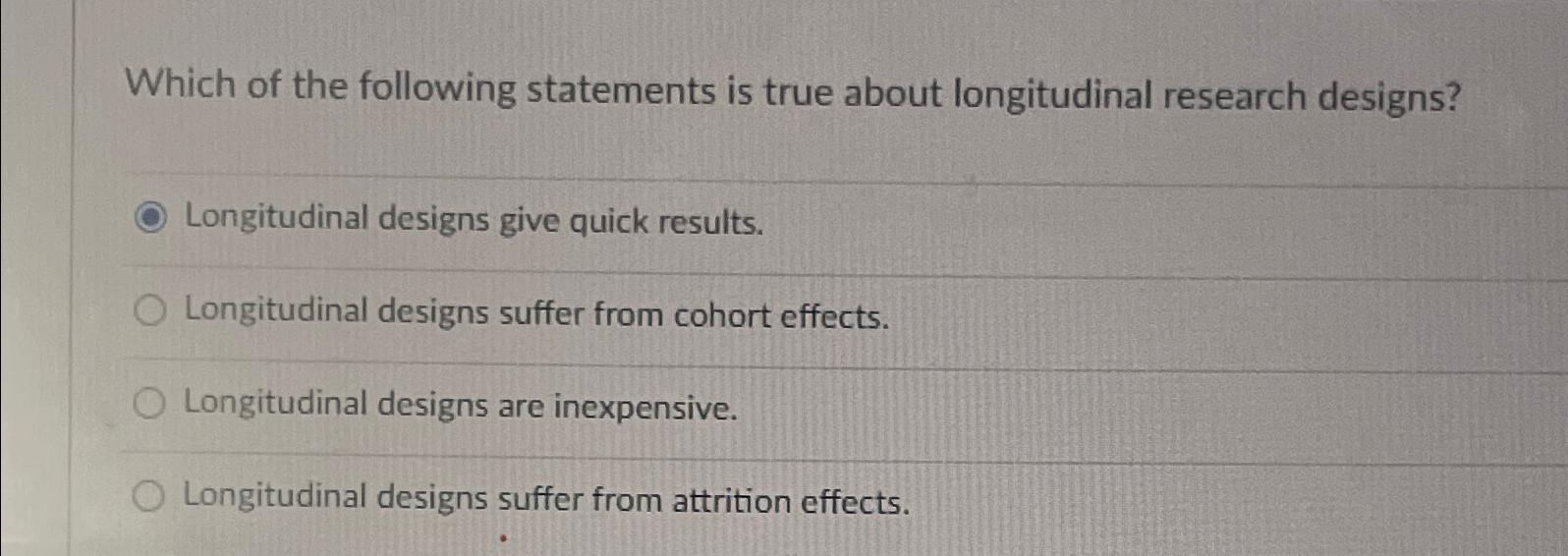 Solved Which of the following statements is true about | Chegg.com