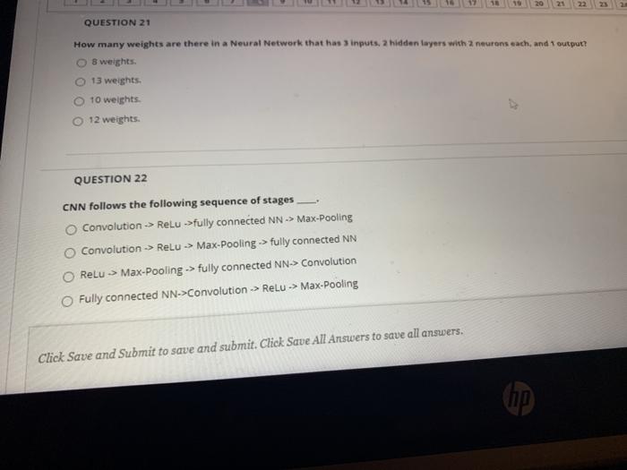 Solved QUESTION 16 Data used to develop a machine learning | Chegg.com