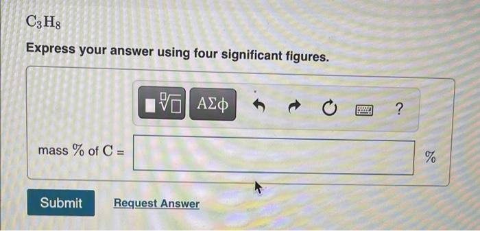 Solved Calculate the mass percent composition of carbon in Chegg