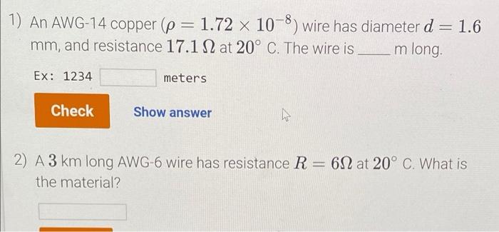 solved-p-1-an-awg-14-copper-p-1-72-x-10-8-wire-has-chegg