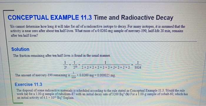 Example 11 1 Balancing Nuclear Equations Write Chegg 