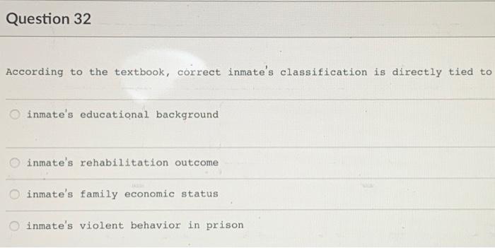 Question 32 According to the textbook, correct | Chegg.com
