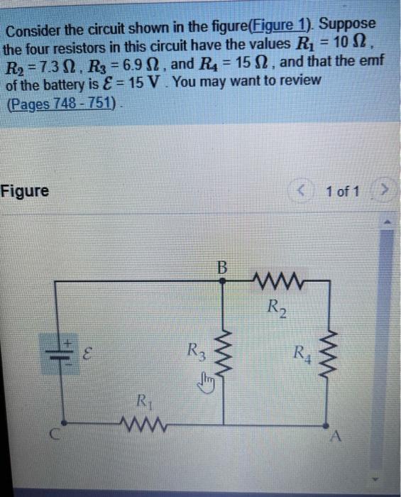 Solved Consider the circuit shown in the figure(Figure 1). | Chegg.com