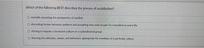 Which of the following is NOT an example of a | Chegg.com