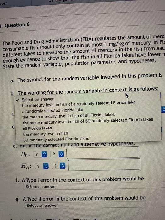 Solved The Food and Drug Administration (FDA) regulates the | Chegg.com