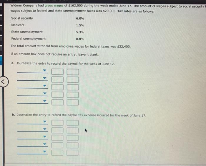 Solved Payroll Entries The Payroll Register For D Salah Chegg Com