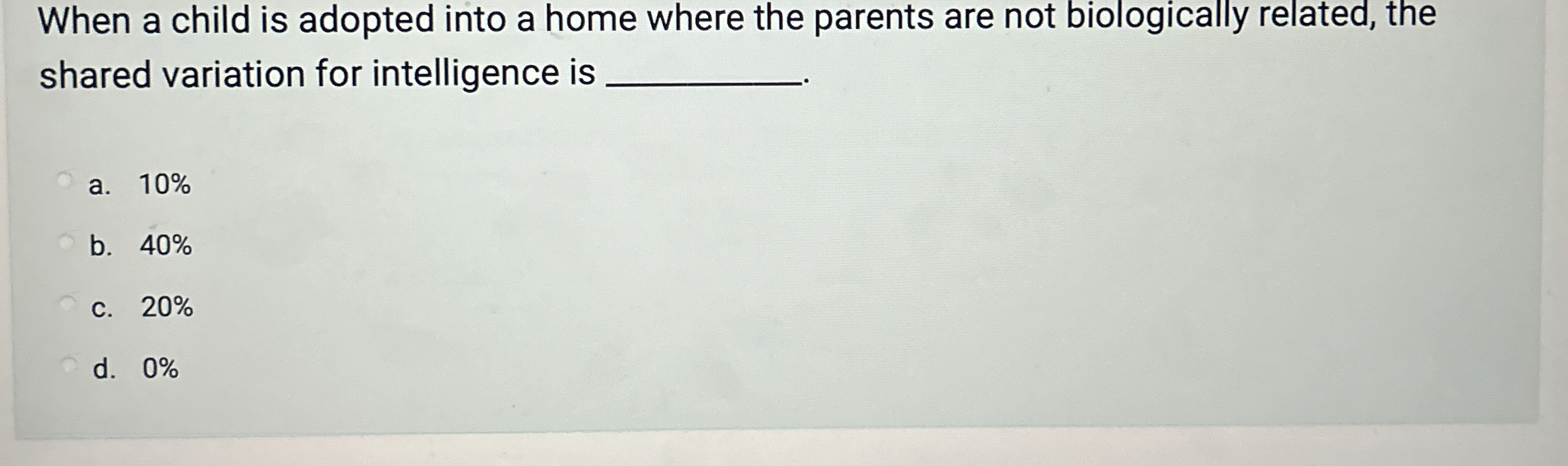 Solved When a child is adopted into a home where the parents | Chegg.com