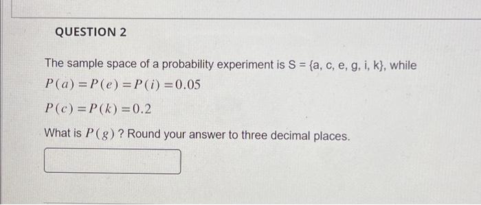 sample space unit probability homework 2 answer key