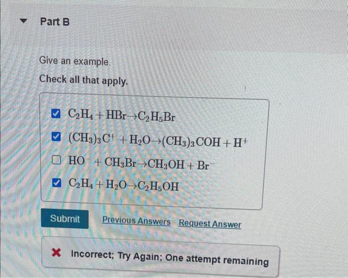Solved Give an example. Check all that apply. | Chegg.com