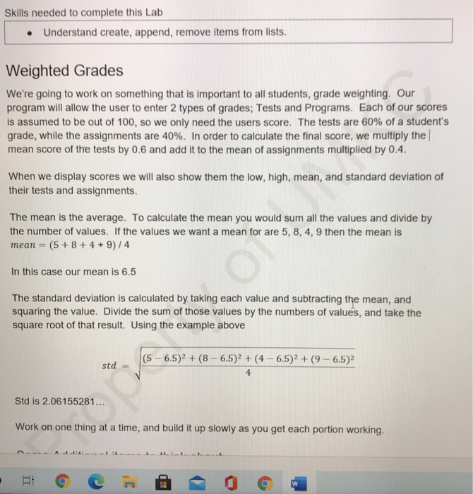Solved IN PYTHON 3 please.The output should be the same as | Chegg.com