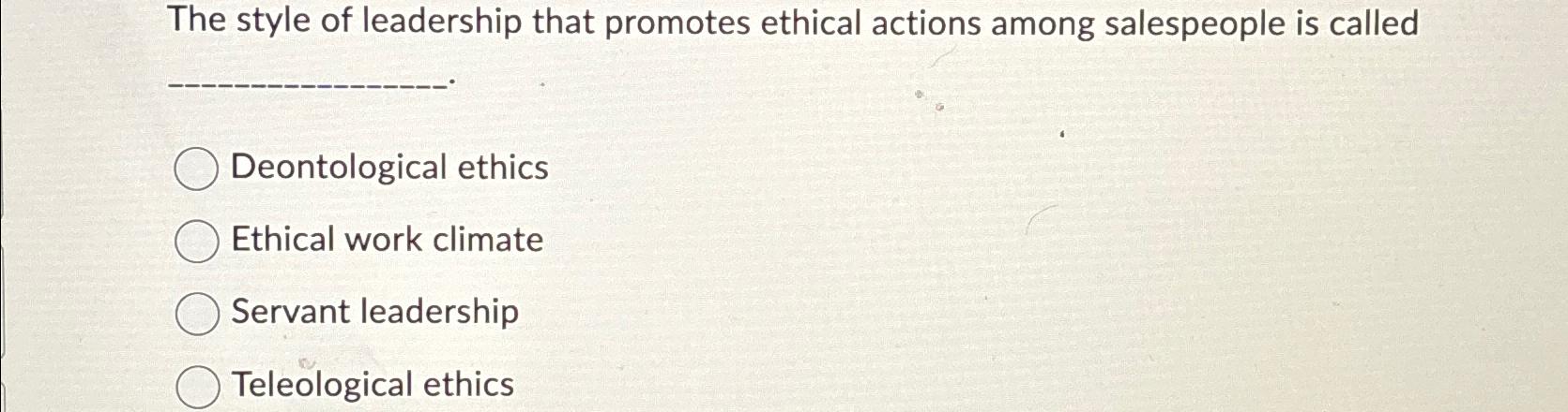 Matching Ethical Leadership Terms with Their Descriptions – A Guide to Navigating the Moral Compass