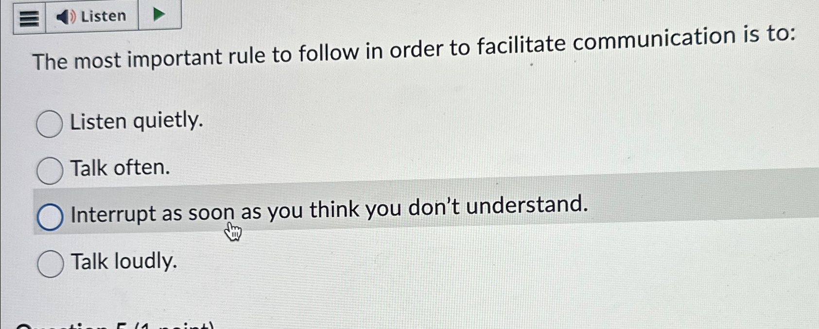 Solved The most important rule to follow in order to | Chegg.com