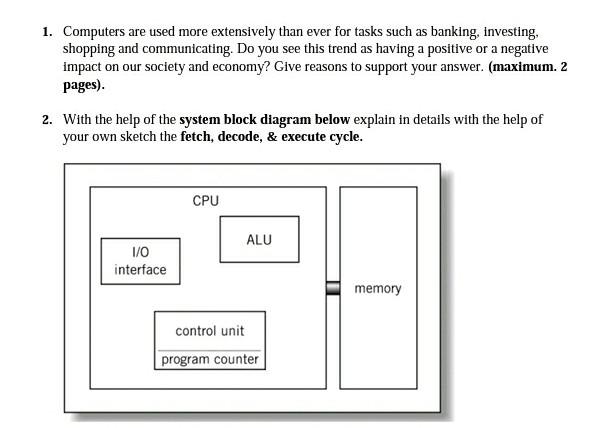  The Impact Of Computer In Our Society Computers Essay Social 