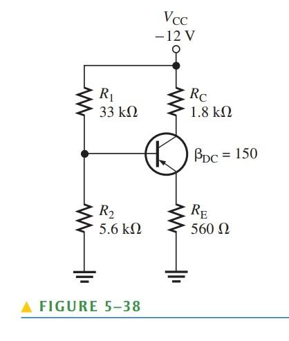 Solved 20. Determine I1,I2, and IB in Figure 5-38.A FIGURE | Chegg.com