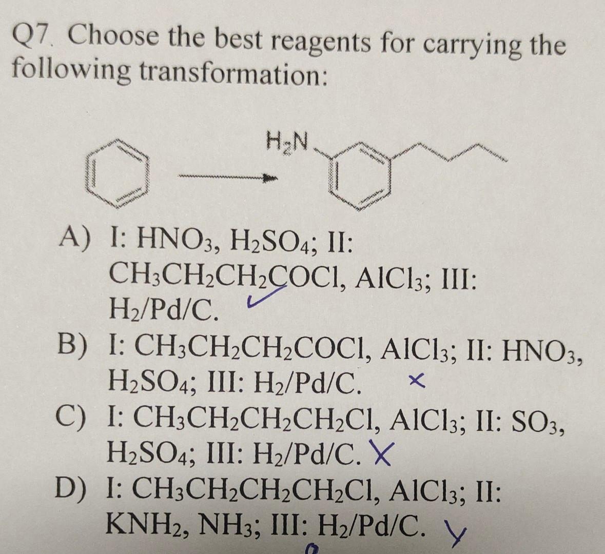 Solved The Answer Is B But Why ? I Think A And B Are Same. I | Chegg.com