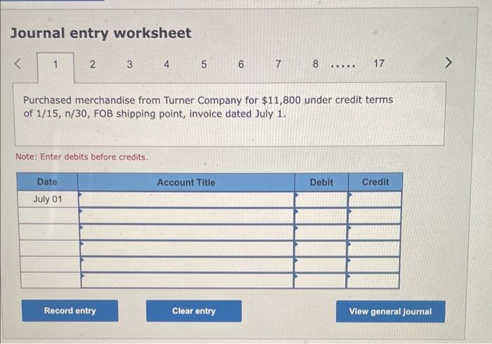 Solved Prepare journal entries to record the following | Chegg.com