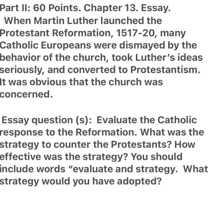 martin luther and the protestant reformation essay